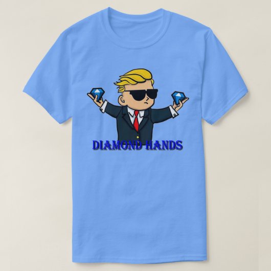 Diamond Hands 5 T-shirt (Design voorkant)