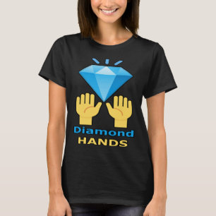 Diamond Hands Aandelenmarkt handelaar en investeer T-shirt