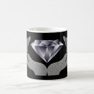 Diamond Hands Coffee Mok
