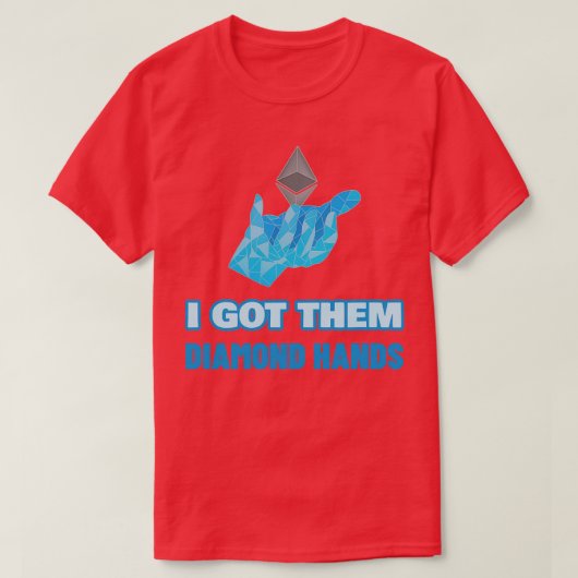 Diamond Hands Dayhandelaar-Shirt Design T-shirt (Design voorkant)