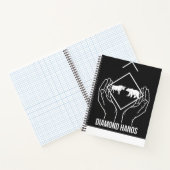 Diamond Hands — hardcover notitieboek (Binnen)