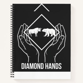 Diamond Hands — hardcover notitieboek