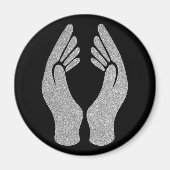 Diamond Hands Magneet (Voorkant)