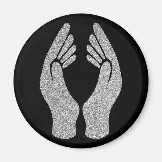 Diamond Hands Magneet (Voorkant)