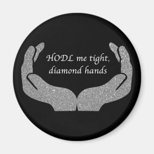Diamond Hands Magneet