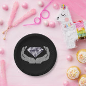 Diamond Hands Paper Bord (Feest)
