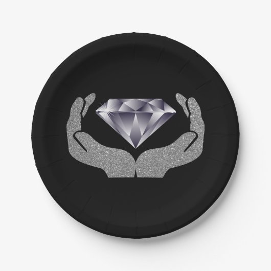 Diamond Hands Paper Bord (Voorkant)