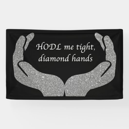 Diamond Hands Spandoek (Horizontaal)