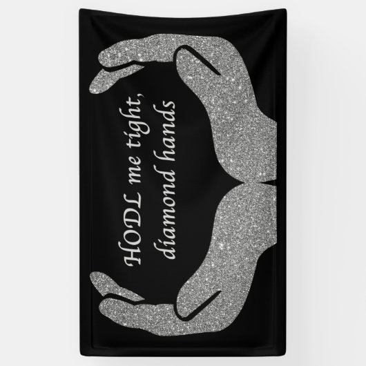 Diamond Hands Spandoek (Verticaal)