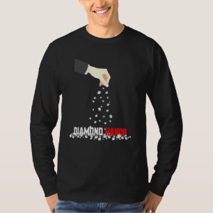 Diamond Hands Sprinkle in Wall Street T-shirt