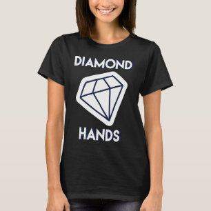 Diamond Hands Stock Trading Hold aandelen T-shirt