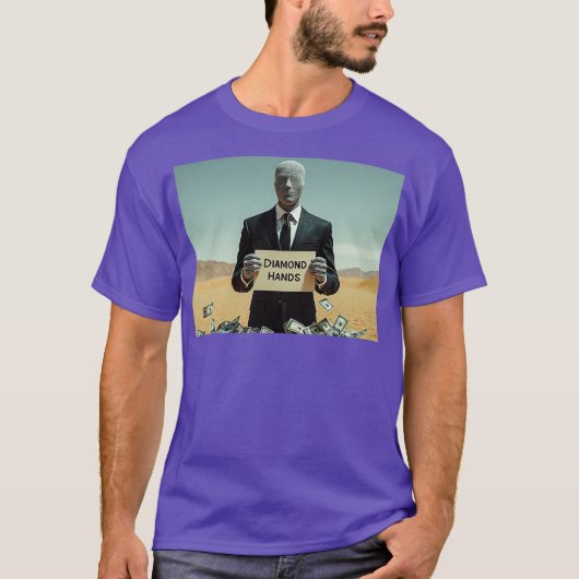 Diamond Hands T-shirt (Voorkant)