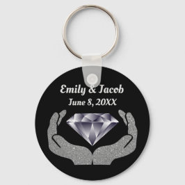 Diamond Hands Trouw Sleutelhanger