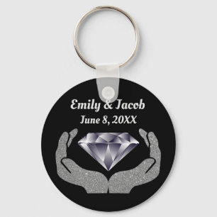 Diamond Hands Trouw Sleutelhanger