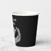 Diamond Hands Wedding Paper Cups Papieren Bekers (Links)