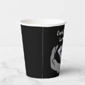 Diamond Hands Wedding Paper Cups Papieren Bekers (Rechts)