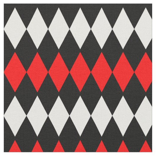 Diamond Harlequin Stof (Close Up)