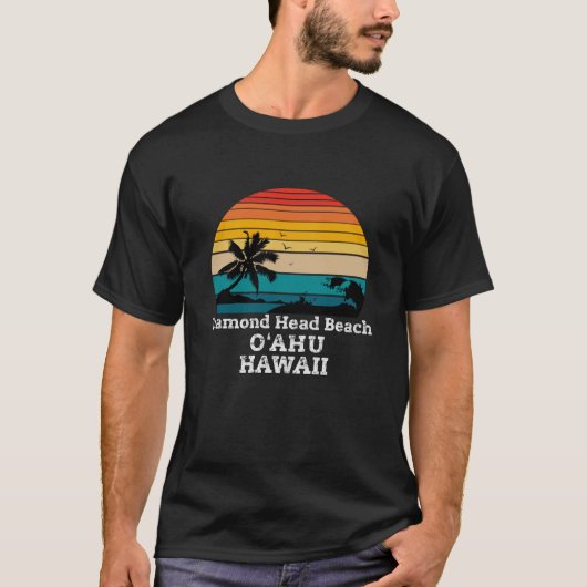 Diamond Head Beach Park cadeau T-shirt (Voorkant)