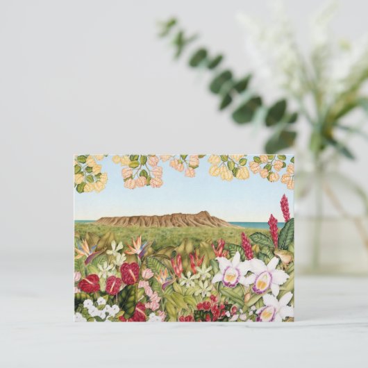 Diamond Head Briefkaart (Staand voorkant)