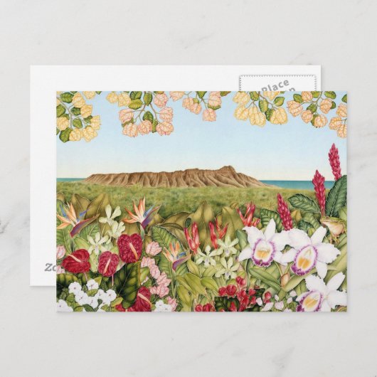 Diamond Head Briefkaart (Voorkant / Achterkant)