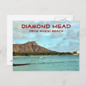 Diamond Head Briefkaart (Voorkant / Achterkant)