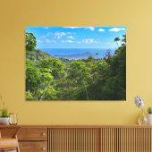 Diamond Head Canvas Afdruk (Insitu (Woonkamer))