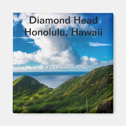 Diamond Head Crater Magneet (Voorkant)