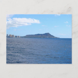Diamond Head en Waikiki Skyline vanuit de Stille O Briefkaart