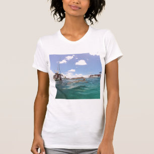Diamond Head Hawaii Turtle T-shirt
