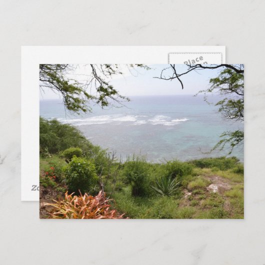 Diamond Head, kijk uit Briefkaart (Voorkant / Achterkant)