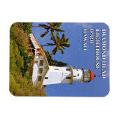Diamond Head Lighthouse, Hawai'i Flexi Magnet Magneet (Horizontaal)