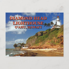 Diamond Head Lighthouse, O'ahu, Hawai'i Briefkaart