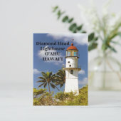 Diamond Head Lighthouse, O'ahu, Hawai'i Briefkaart (Staand voorkant)
