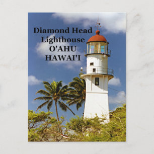 Diamond Head Lighthouse, O'ahu, Hawai'i Briefkaart