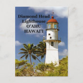 Diamond Head Lighthouse, O'ahu, Hawai'i Briefkaart (Voorkant)