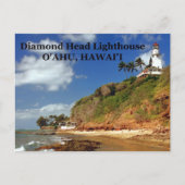 Diamond Head Lighthouse, O'ahu, Hawai'i Briefkaart (Voorkant)