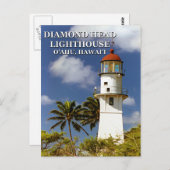 Diamond Head Lighthouse, O'ahu, Hawai'i Briefkaart (Voorkant / Achterkant)