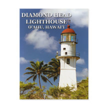 Diamond Head Lighthouse, O'ahu, Hawai'i Briefkaart