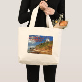 Diamond Head Lighthouse, O'ahu, Hawai'i Grote Tote Bag (Voorkant (product))