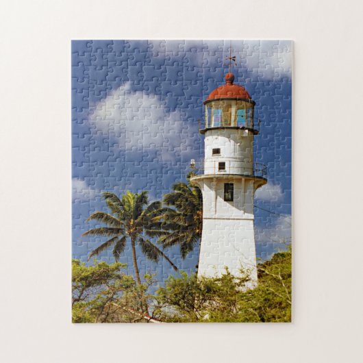 Diamond Head Lighthouse, O'ahu, Hawai'i Legpuzzel (Verticaal)