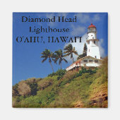 Diamond Head Lighthouse, O'ahu, Hawai'i Magnet (Voorkant)