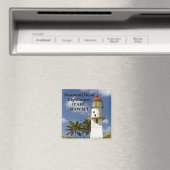 Diamond Head Lighthouse, O'ahu, Hawai'i Magnet (Insitu (Vaatwasser))