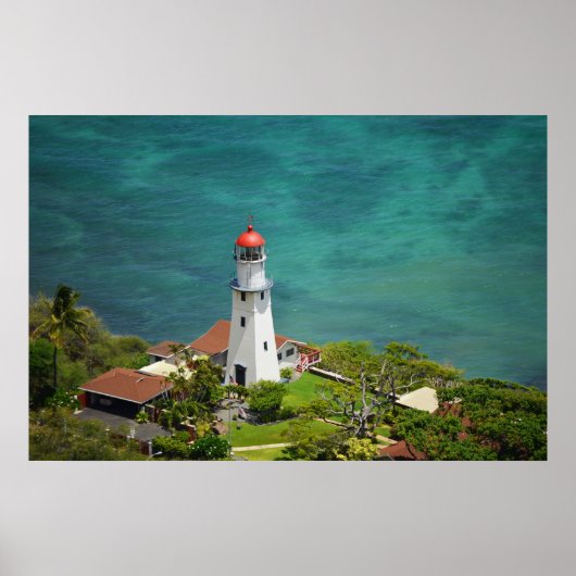 Diamond Head Lighthouse Poster (Voorkant)