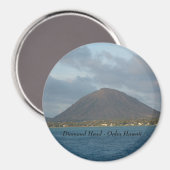 Diamond Head - Oahu Hawaï Magneet (Voorkant / Achterkant)