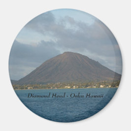 Diamond Head - Oahu Hawaï Magneet