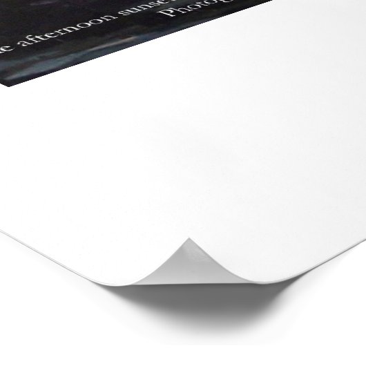 Diamond Head Sunset Poster (Hoek)