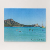 Diamond Head van Waikiki, O'ahu Legpuzzel (Horizontaal)