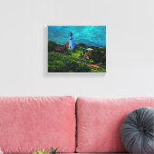 Diamond Head Vuurtoren #1 Canvas Afdruk (Insitu (Woonkamer))