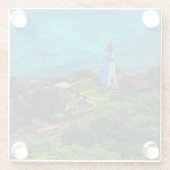 Diamond Head Vuurtoren #1 Onderzetter (Achterkant)