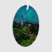 Diamond Head Vuurtoren #1 Ornament (voorkant)